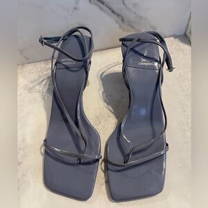 Jeffrey Campbell FLUXX Gray Sandals Size 10